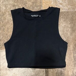 Abercrombie & Fitch Soft A&F Collection Black Tank Top